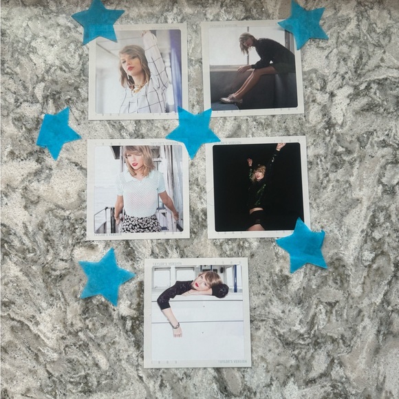 1989 (Taylor's Version) Crystal Skies Limited Edition Varient CD w/ Polaroids - Picture 7 of 7